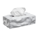 Wipy 2 Rectangle Tissue Box Cover | White
