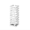 Brick Square Umbrella Stand | White