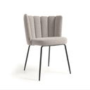 Sofia Dining Chair | Stone Grey Boucle