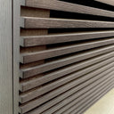 Corridor 5621SV Bar Cabinet | Charcoal Stained Ash