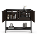 Corridor 5621SV Bar Cabinet | Charcoal Stained Ash