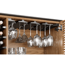 Corridor 5621SV Bar Cabinet | Charcoal Stained Ash