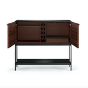 Corridor 5621SV Bar | Chocolate Stained Walnut