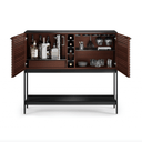 Corridor 5621SV Bar | Chocolate Stained Walnut