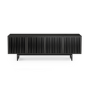 Elements Tempo 8779-ME Entertainment Cabinet | Charcoal Stained Ash
