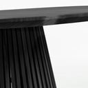 Finn Round Dining Table | Black