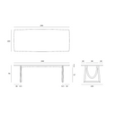 Geometric Dining Table | Oak