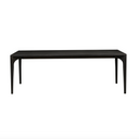 Huxley Curve Dining Table | Black Oak