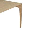 Huxley Curve Dining Table | Natural Oak