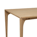 Huxley Curve Dining Table | Natural Oak