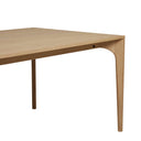 Huxley Curve Dining Table | Natural Oak