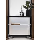 Tray Slim Console Table | Black