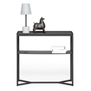 Tray Slim Console Table | Black