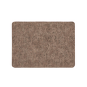 Truman Faux Leather Placemat | Coffee
