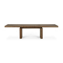 Double Extension Dining Table | Natural Teak