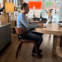 Yawa Dining Chair | Rust