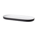 Nara Oval Tray | White