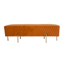 Cocoon Bench | Burn Orange