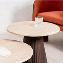 Varmdo Side Table | Travertine