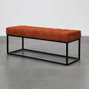 Samara Bench Seat | Burnt Orange
