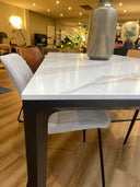 Calan Special Edition Porcelain Dining Table | Calacatta Oro