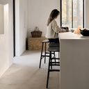Osso Bench Barstool | Black