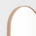 Abby Oblong Mirror | Oak Look