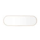 Abby Oblong Mirror | Oak Look