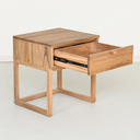 Airie Bedside Table | Natural Acacia