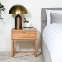 Airie Bedside Table | Natural Acacia