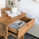 Airie Bedside Table | Natural Acacia