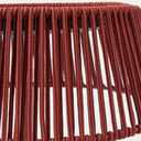 Aldet Patio Solar Floor Lamp | Terracotta