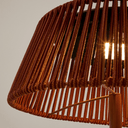 Aldet Patio Solar Floor Lamp | Terracotta