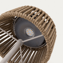 Aldet Patio Solar Table Lamp | Beige