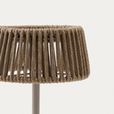 Aldet Patio Solar Table Lamp | Beige