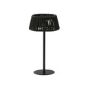 Aldet Patio Solar Table Lamp | Black