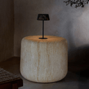 Aldet Patio Solar Table Lamp | Black