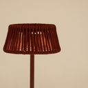 Aldet Patio Solar Table Lamp | Terracotta