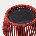 Aldet Patio Solar Table Lamp | Terracotta