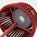 Aldet Patio Solar Table Lamp | Terracotta