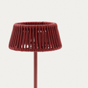 Aldet Patio Solar Table Lamp | Terracotta