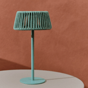 Aldet Patio Solar Table Lamp | Turquoise