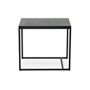 Alex Marble Side Table | Black