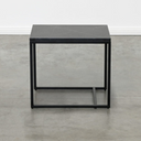 Alex Marble Side Table | Black