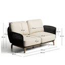 Alipa Patio Sofa | Dark Grey