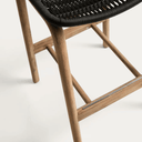 Alipa Bar Height Patio Barstool | Dark Grey
