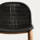 Alipa Bar Height Patio Barstool | Dark Grey