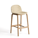 Alipa Bar Height Patio Barstool | Ecru