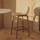 Alipa Bar Height Patio Barstool | Ecru