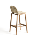 Alipa Bar Height Patio Barstool | Ecru